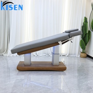 Kisen High-<b>end</b> Beauty <b>Bed</b> Luxury Massage Table Lash <b>Bed</b> Electric Adjustable Chair Customized Thicken Mattress Salon Furniture - Product Image 4