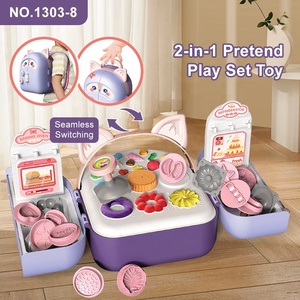 Jeu éducatif pour enfants personnalisé, pâte à modeler colorée, jouet en pâte à modeler, boîte de rangement multifonctionnelle en forme de sac à dos, ensemble de jouets en pâte à modeler - Product Image 3