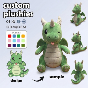 Fournisseur de jouets en peluche personnalisés : Mini <span class=keywords><strong>renard</strong></span> clignotant en gilet en jean, échantillon d'articles de chambre d'hôtel, animaux en peluche personnalisés - Product Image 2