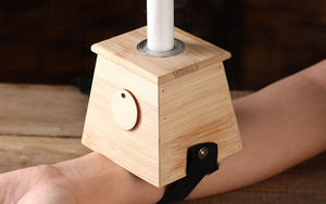 Традиционная китайская медицина натуральный бамбук с шестью отверстиями переносная коробка для моксотерапии - Product Image 3