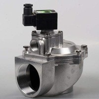 Vanne solénoïde électrique à bille en acier inoxydable DC 24V/12V AC220V pour le contrôle pneumatique et hydraulique, idéale pour l'élimination de la poussière