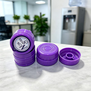 Tapa de Jarra de Agua de 5 Galones/20 Litros, Grado Alimenticio, 55 mm, Antiderrames, Libre de BPA, Tapa de Plástico LDPE para Botella de Agua Potable de 20 Litros - Product Image 4