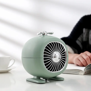 Portable personnel bureau et maison électrique économie d'énergie chauffage ventilateur PTC céramique repose-pieds 400W bureau chaud ventilateur Camping chauffage - Product Image 4