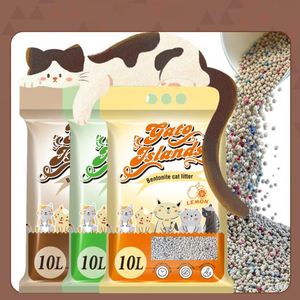 Hard Clumping Bentonite Cat Litter Suitable Caja De Arena Para Gatos Sanitary <b>Sand</b> - Product Image 1