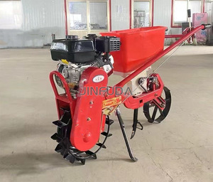 Semoir multifonctionnel pour céréales, engrais agricole, semoir à maïs, semoir à cacahuètes, semoir à soja, semoir manuel à pousser, utilisation domestique - Product Image 3