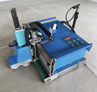 Robot de pose de carreaux d'intérieur, mini robot laser de nivellement de sol à chape sèche, machine de construction, machine de nivellement de sol en mortier de ciment