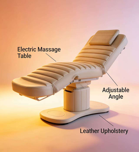 Custom Electric Adjustable Curved Lash Bed with 3 Motor for Salon Bathroom & Bedroom Facial Beauty Care - Product Image 2