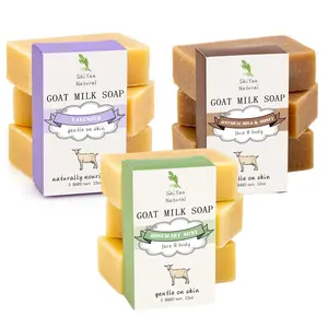 Handmade Organic Goat Milk Rose Hotel Black Laundry Yoni Bathing Soap Base Whitening Turmeric Packaging Kojic Acid Soap