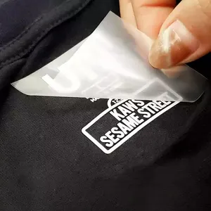 Clothing Brand T-Shirt Printing DIY Craft Stickers Flat Heat Transfer Label For Your Event Or Team