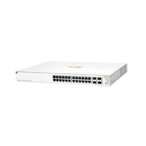 JL684A <span class=keywords><strong>Aruba</strong></span> Instantané sur <span class=keywords><strong>1930</strong></span> <span class=keywords><strong>24G</strong></span> Class4 PoE 4SFP/SFP + Commutateur 370W JL684A - Product Image 1