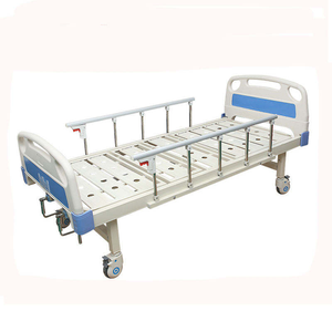 Arredamento Ospedaliero Più Venduto: <span class=keywords><strong>Letto</strong></span> Ospedaliero Regolabile a Doppia Manovella, Design Resistente per Uso Domestico, Ospedaliero e Clinico - Product Image 1