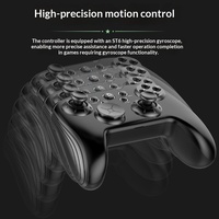 Control de Juego de Alta Calidad, Mando Inalámbrico con Conexión BT, Diseño Modular Intercambiable para Switch