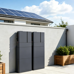 Système de stockage d'énergie tout-en-un triphasé empilable haute tension 10 kW avec onduleur intégré et batterie LiFePO4 de 19,2 kWh - Product Image 4