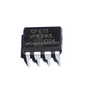 PIC12F675-I/P PIC12F675-IP Zarding Integrated Circuit Microcontrollers 8bit MCU PDIP-8 PIC12 PIC12F675 PIC12F675-I/P