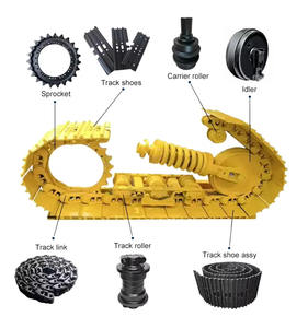 ชิ้นส่วนโซ่ตีนตะขาบเหล็กสำหรับงานหนักอะไหล่ช่วงล่างรถขุดรับประกัน1ปีผลิตในประเทศจีน - Product Image 6