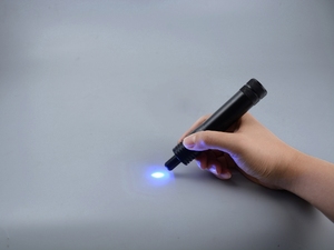MT-01 không dây <span class=keywords><strong>UV</strong></span> LED bút bước sóng 365/385/395/405nm cầm tay <span class=keywords><strong>UV</strong></span> Led tại chỗ chữa đèn 2 giờ làm việc dễ dàng on/off hoạt động - Product Image 3