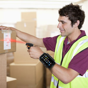 Urovo Thiết Bị Máy Tính Quét Mã Vạch Cầm Tay Có Thể Đeo Được <span class=keywords><strong>Pda</strong></span> Có Máy Quét Vòng - Product Image 1