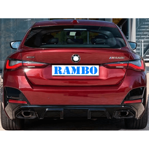 Difusor trasero de tubo de escape para <span class=keywords><strong>bmw</strong></span>, G26 4 Series <span class=keywords><strong>440i</strong></span> 4-DOOR <span class=keywords><strong>2021</strong></span>, G26 m - Product Image 2