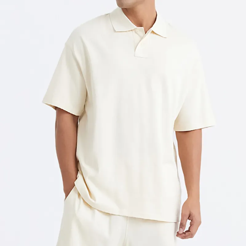 Polo à la mode avec logo brodé pour hommes, grand et grand t-shirt de golf pour un style décontracté