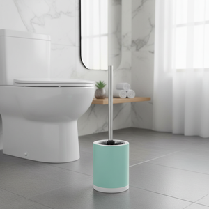 Spazzola per WC e Portaspazzola CAGLIARI Verde Pastello - Product Image 3