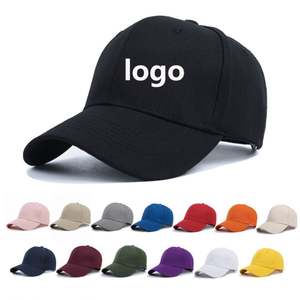 Vente en gros d'usine Logo personnalisé Adultes Enfants Taille 6 Panneau Casquettes de baseball blanc bon marché Logo personnalisé - Product Image 1