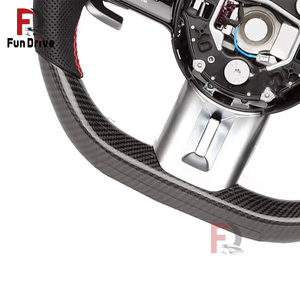 Accesorios de Mejora para Automóviles, <span class=keywords><strong>Volante</strong></span> de Fibra de Carbono para Mercedes Benz <span class=keywords><strong>AMG</strong></span> CLS W218 W219 550 500 Clase C W205 W204 Clase G S W221 - Product Image 4
