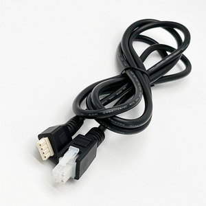黑色聚氯乙烯注塑5557端子橡胶外壳电缆Molex4.2mm2 * 2针至5264端子线束电缆 - Product Image 2