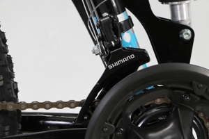 Vélo de neige hybride pliable <span class=keywords><strong>24</strong></span> <span class=keywords><strong>pouces</strong></span> avec pneus larges, cadre en acier, suspension intégrale, OEM - Product Image 4