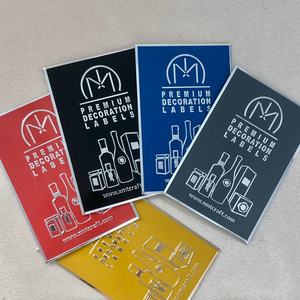 Embalaje de velas de Metal de lujo personalizado, impermeable, brillante, adhesivo, lámina dorada, etiquetas adhesivas, 500 Uds. MOQ para tarros de velas - Product Image 5