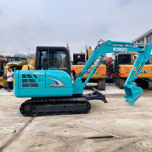 Mini-pelle KOBELCO SK60 6 tonnes d'occasion d'origine en bon prix à bas prix Excavatrice SK140 SK210 SK350 disponible à vendre - Product Image 1