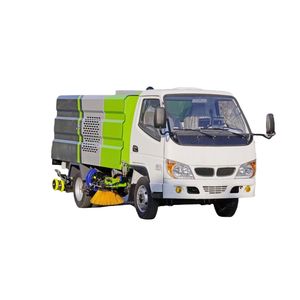 Chine Prix <span class=keywords><strong>pas</strong></span> <span class=keywords><strong>cher</strong></span> Tangjun 3.5m ³ 3500L 1000gallons 6 roues 4x2 diesel camion balayeuse de route à vendre - Product Image 1