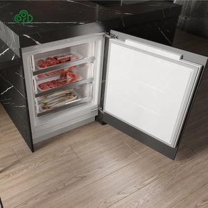 For Candor Supply 106L/135L Single-Temperature Counter <b>Refrigerator</b> Freezer Stylish Small for Whole House Decoration Small Refri - Product Image 3