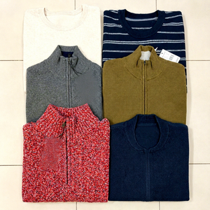 Ready to Ship Stock Lot Surplus Overstock Bangladesh Made Sweater Ribbed Waffle Knitwear Tops Wholesale Assorted <b>Clothes</b> <b>Bundle</b> - Product Image 1