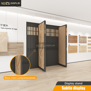 Présentoirs coulissants robustes YEK pour parquet flottant avec plateaux à glissière fluide pour magasins de revêtements de sol et showrooms - Product Image 2