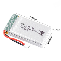 Batteries li-polymère OEM 3.7 v 500mah pour traqueur GPS fabricant de batterie lithium-ion batterie polymère Li Lipo 3.7 v