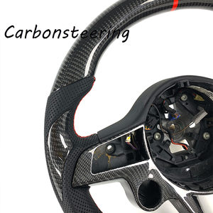 Modifiche Interne Personalizzate per <span class=keywords><strong>Alfa</strong></span> <span class=keywords><strong>Romeo</strong></span>: Volante in Fibra di Carbonio per Giulia, <span class=keywords><strong>Stelvio</strong></span>, Quadrifoglio, QV, Veloce Sport, Upgrade a Forma D - Product Image 4
