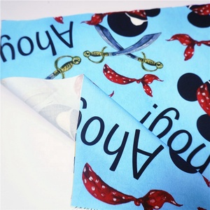 コットンサテンプリント生地97% コットン3% スパンデックスストレッチBes Sheetsドレス180GSM - Product Image 4