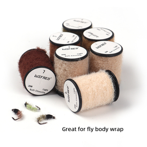 Fil chenille 14 couleurs pour corps de <span class=keywords><strong>nymphe</strong></span>, fabrication de leurres de pêche à la mouche, fil pour appâts artificiels durs en plastique - pour montage de mouches - Product Image 4