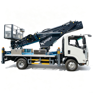Camion nacelle élévatrice isolée à flèche arrière, pliable, pour travaux en hauteur, fabriqué en Chine, à prix compétitif, à vendre - Product Image 1