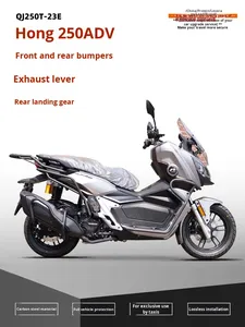 Portaequipajes Trasero de Acero al Carbono <span class=keywords><strong>para</strong></span> Motocicleta Qianjiang Hong 250ADV QJ250T-23E - Product Image 3
