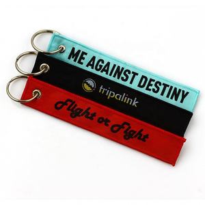 Porte-clés lanière à sangle courte de marque 10 couleurs en vrac en gros avec sérigraphie - Product Image 5