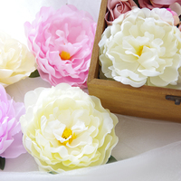 Usine directe en gros à la main tête de fleur en vrac 5cm vraies fleurs pour le nouvel an fête des pères fête des mères pâques noël