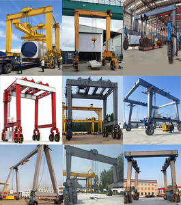 Grúa de pórtico con neumáticos de goma RTG de una sola viga hidráulica eléctrica de <span class=keywords><strong>40</strong></span> toneladas con polipasto eléctrico - Product Image 6