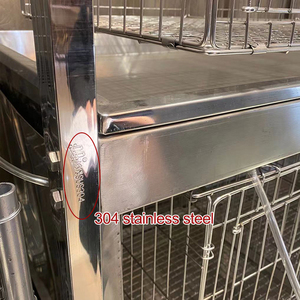 גבוהה למעלה מעבדה ארנב כלוב נירוסטה סומק ארנב כלובי - Product Image 5