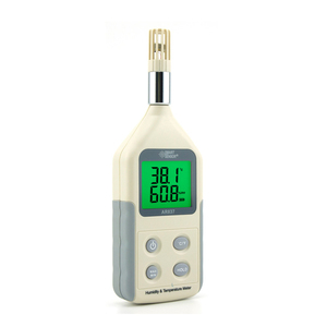 Thermo-hygromètre numérique industriel à test rapide, construction en plastique USB, écran OLED, indice de protection IP64 pour la température et l'humidité - Product Image 2