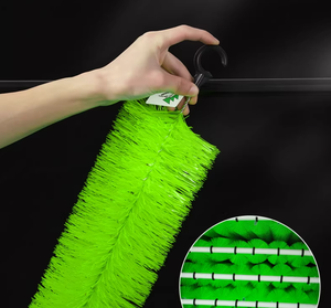 แปรงกรองตู้ปลาทรงกากบาท สำหรับตู้ปลาคาร์<span class=keywords><strong>ฟ</strong></span> <span class=keywords><strong>ทำ</strong></span>จากพลาสติกและสแตนเลส ลดเสียงรบกวน พร้อมลูกบอลทำความสะอาด - Product Image 1