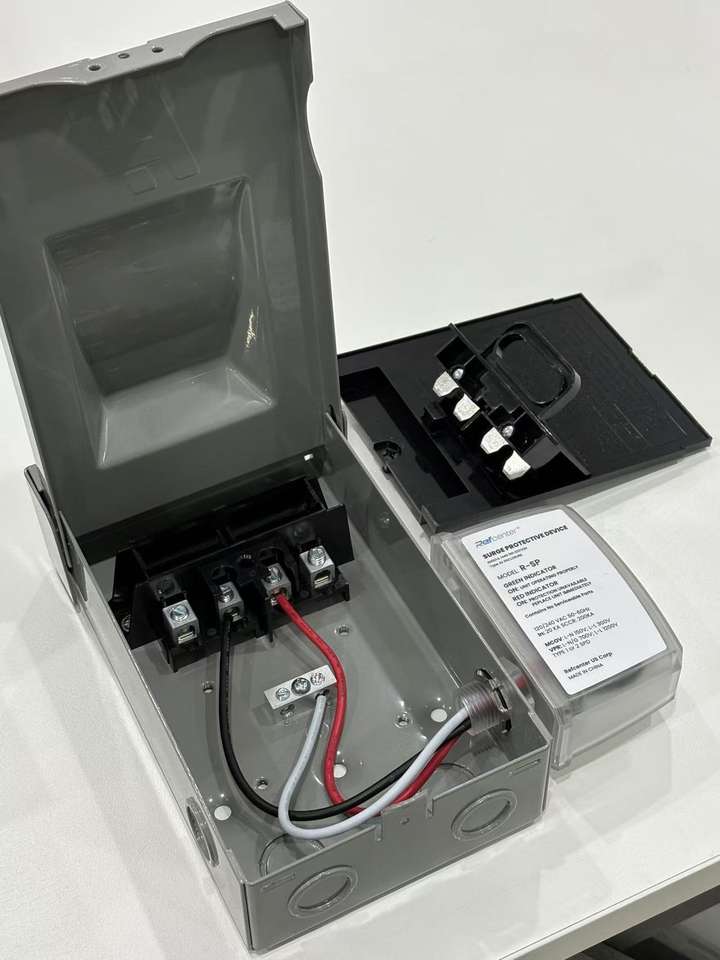 HVAC 30A 60A AC Disconnect Box with UL 1449 Surge Protector Combo Kit ...