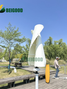 5KW 1KW 500W 10KW กังหันลมแนวตั้งขนาดเล็กธรรมชาติพลังงานหมุนเวียนฟรีพลังงานไฮบริดระบบแปลง BGFS500-10000 BGFS500-10000 - Product Image 2