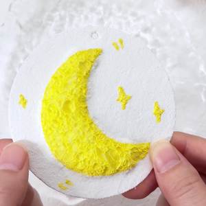 Kertas gambar buatan tangan 3D kerah air Swell tekstur busa spons bubur kayu terkompresi untuk Hadiah sambutan mainan DIY anak-anak - Product Image 1