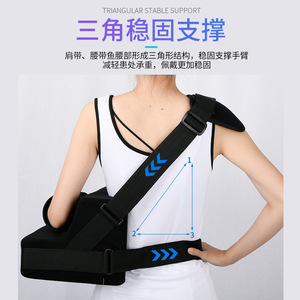 Coussin d'abduction d'épaule bidirectionnel réglable en mousse haute pression pour soulager les douleurs à l'épaule - Product Image 1